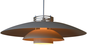 Mid century pendant lamp
